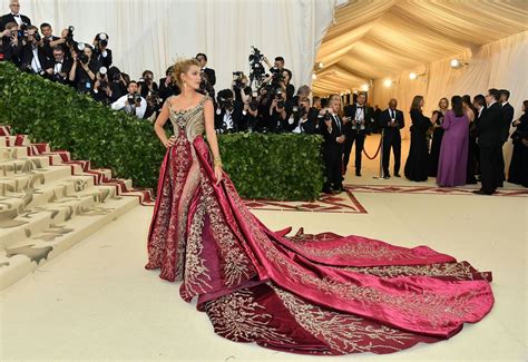 met gala versace 2018 black models|blake lively versace dress.